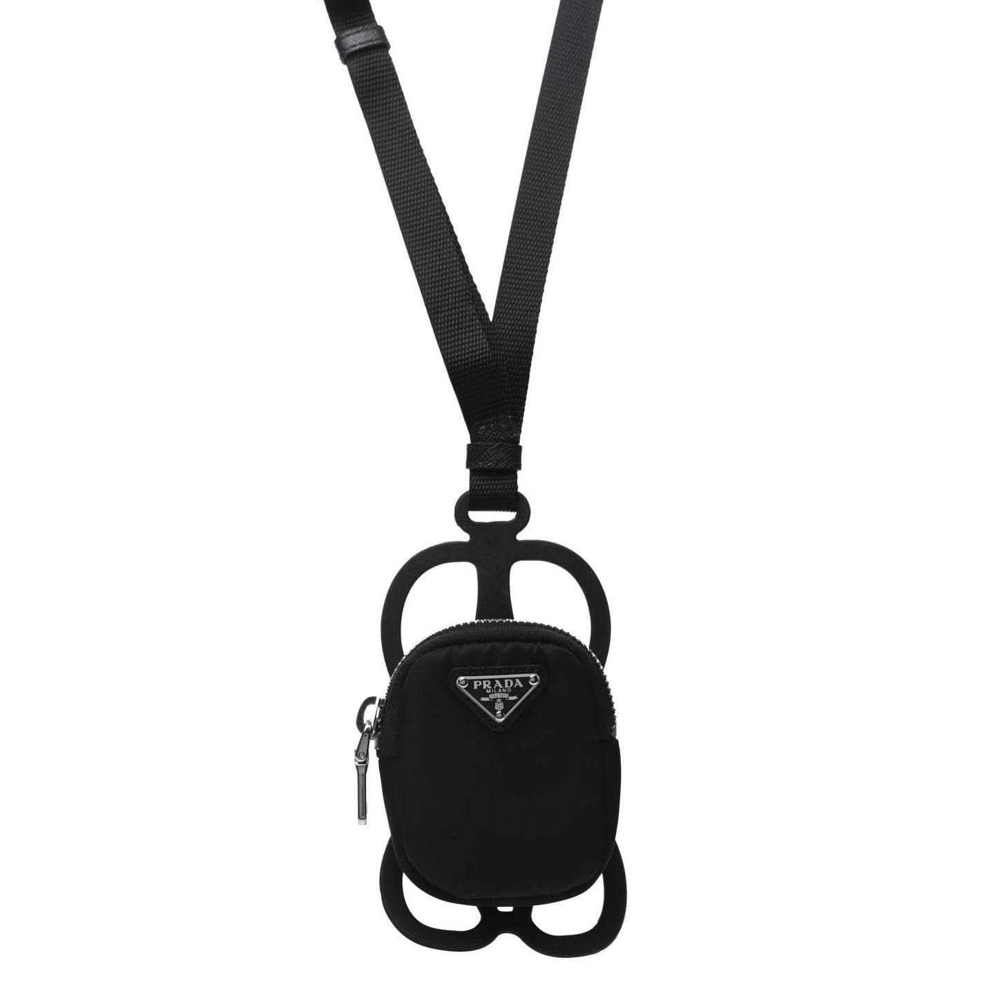 Tessuto Nylon Pocket Smartphone Case Black