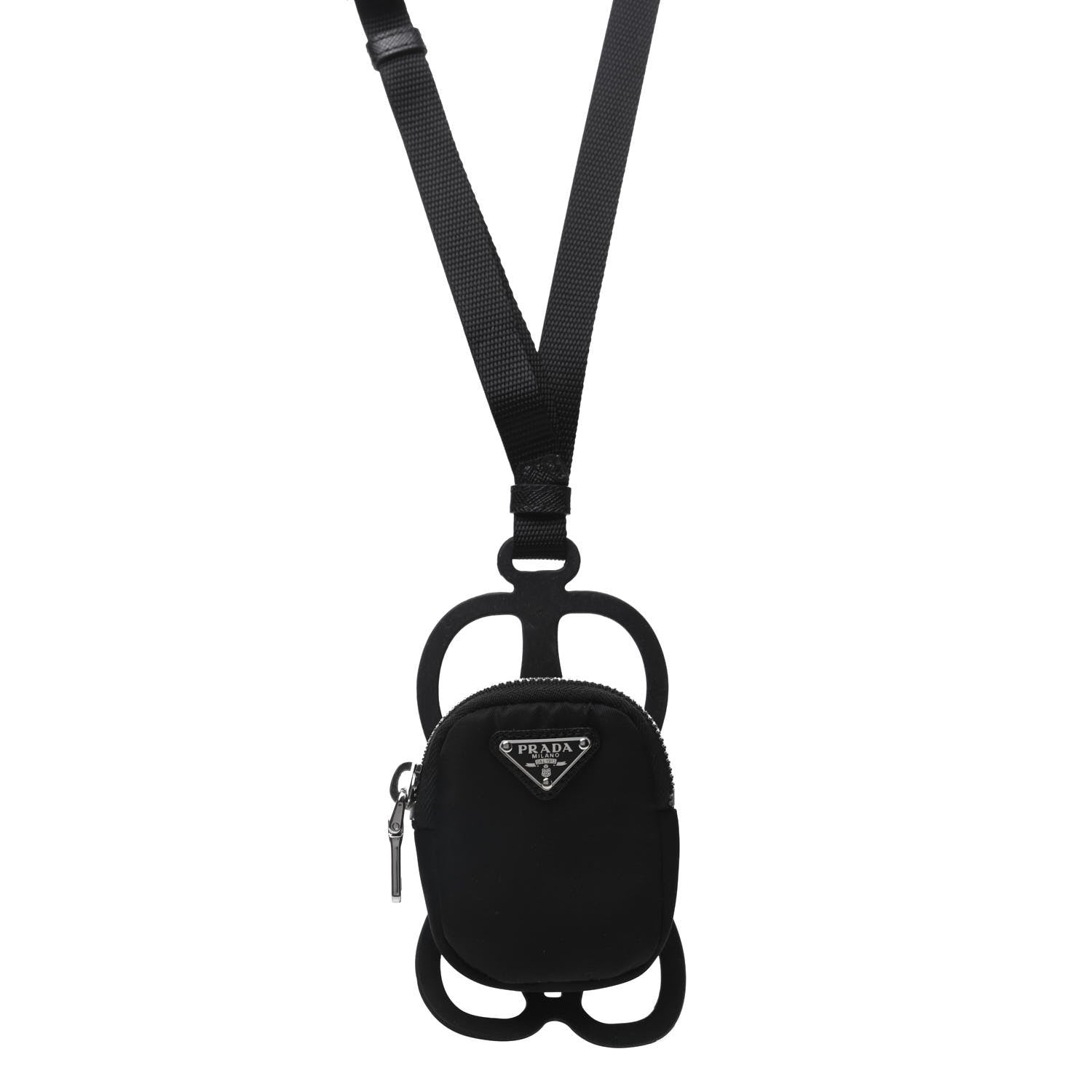 Prada Tessuto Nylon Pocket Smartphone Case Black 1 of 7