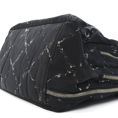 Chanel Nylon Travel Duffel Bag Black 10 of 10