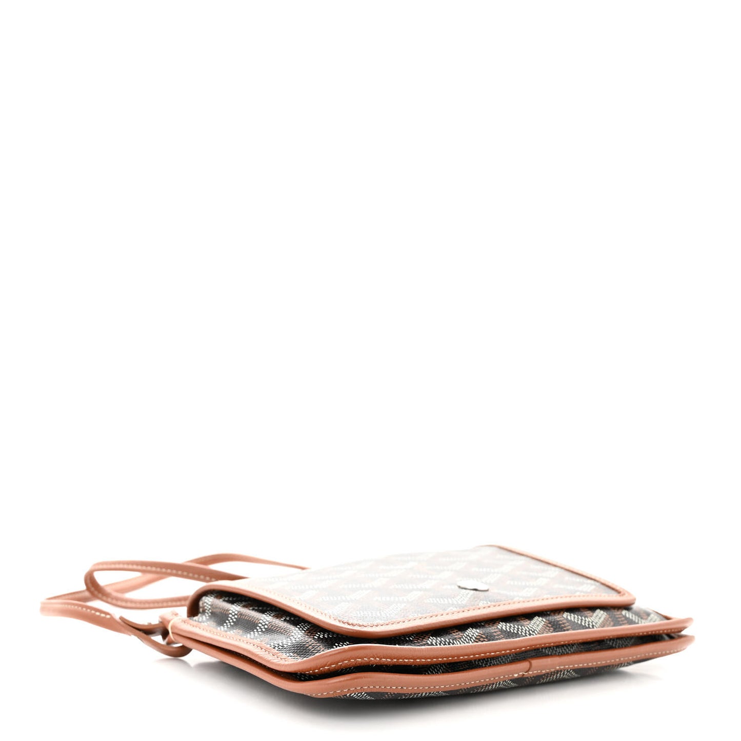Goyardine Plumet Wallet Clutch Black Gold