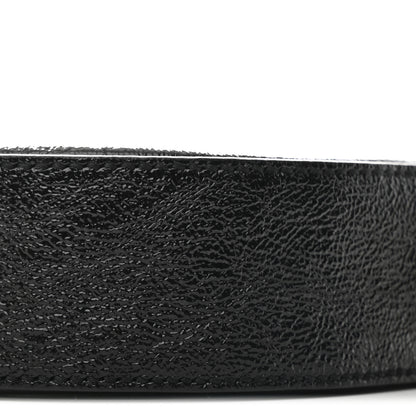 Gucci Suede Patent Web Mini Ophidia Round Shoulder Bag Black 10 of 11