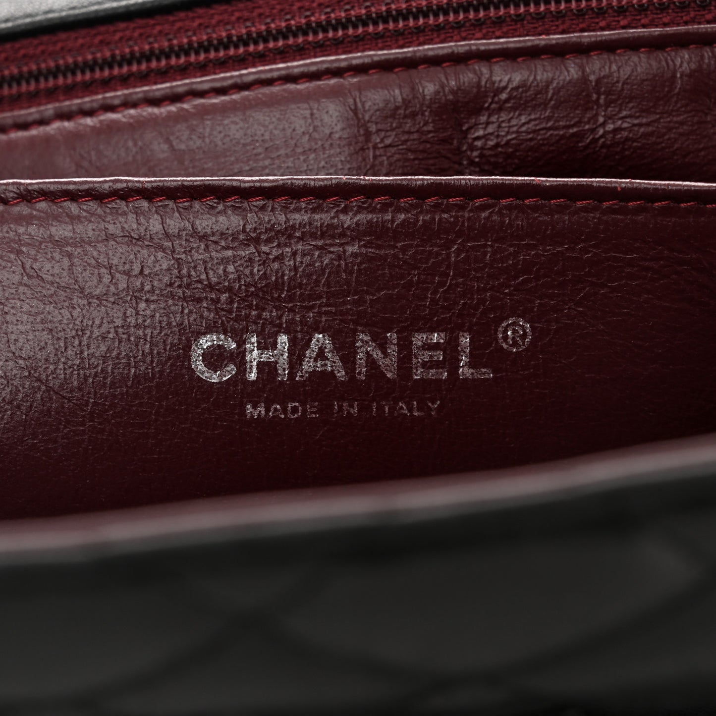 Lambskin Quilted Jumbo Single Flap Black