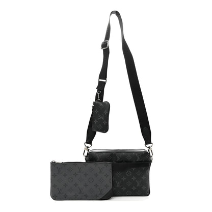 Louis Vuitton Reverse Monogram Eclipse Trio Messenger 1 of 11
