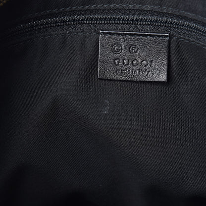 Gucci Guccissima Suede Charmy Boston Black 7 of 10