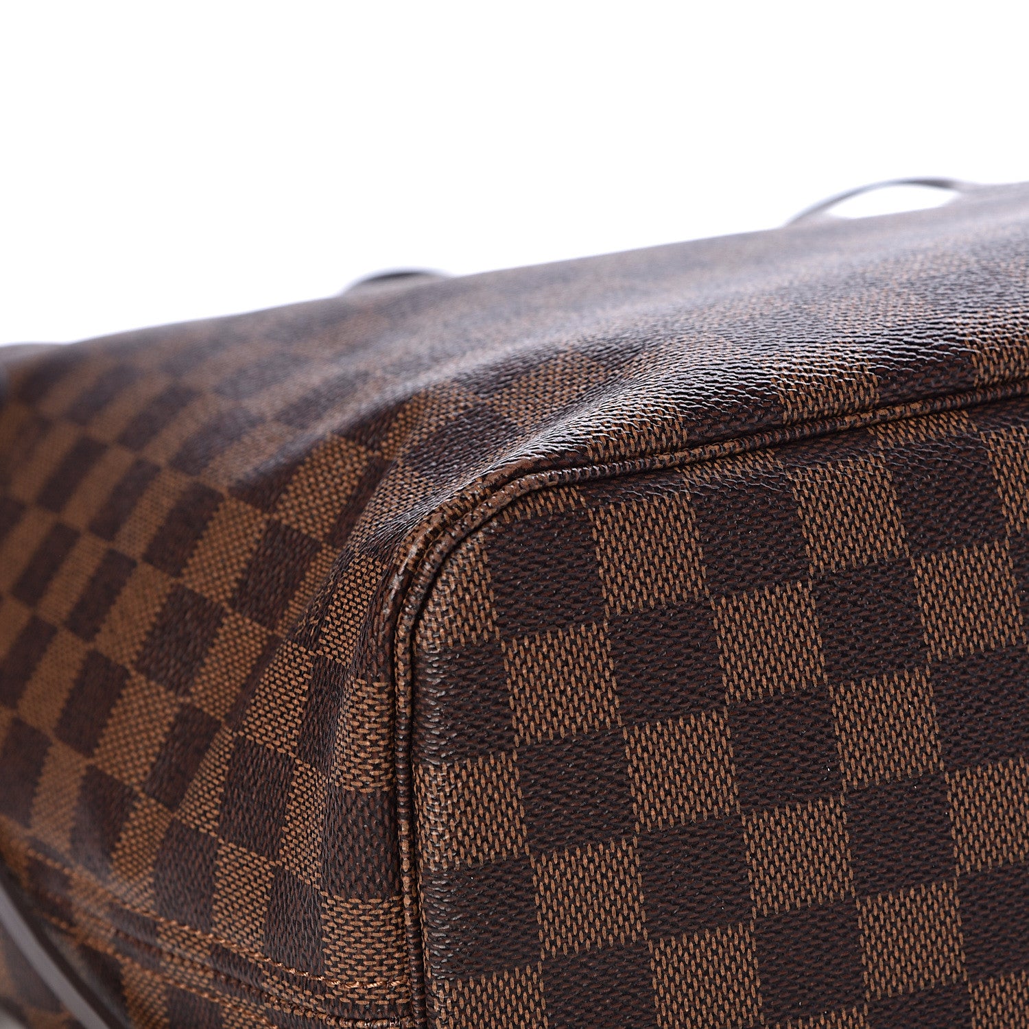 Louis Vuitton Damier Ebene Neo Neverfull MM Rose Ballerine 9 of 13