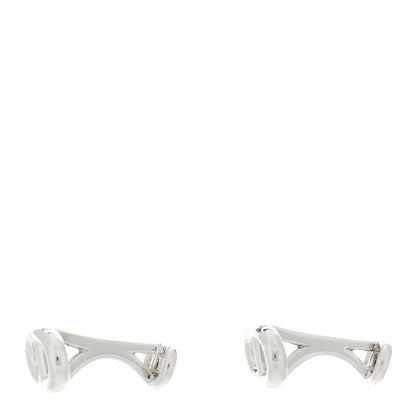 Hermes Sterling Silver Marine Cufflinks 4 of 5