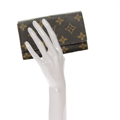 Louis Vuitton Monogram Porte-Monnaie Billets Tresor Wallet 2 of 7
