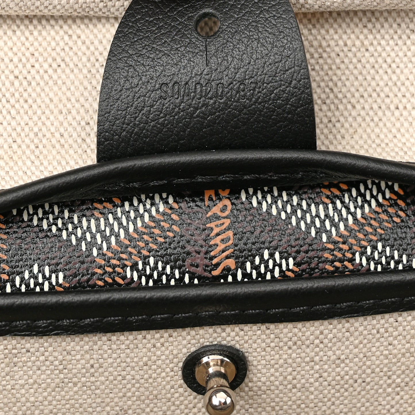 Goyardine Artois PM Black