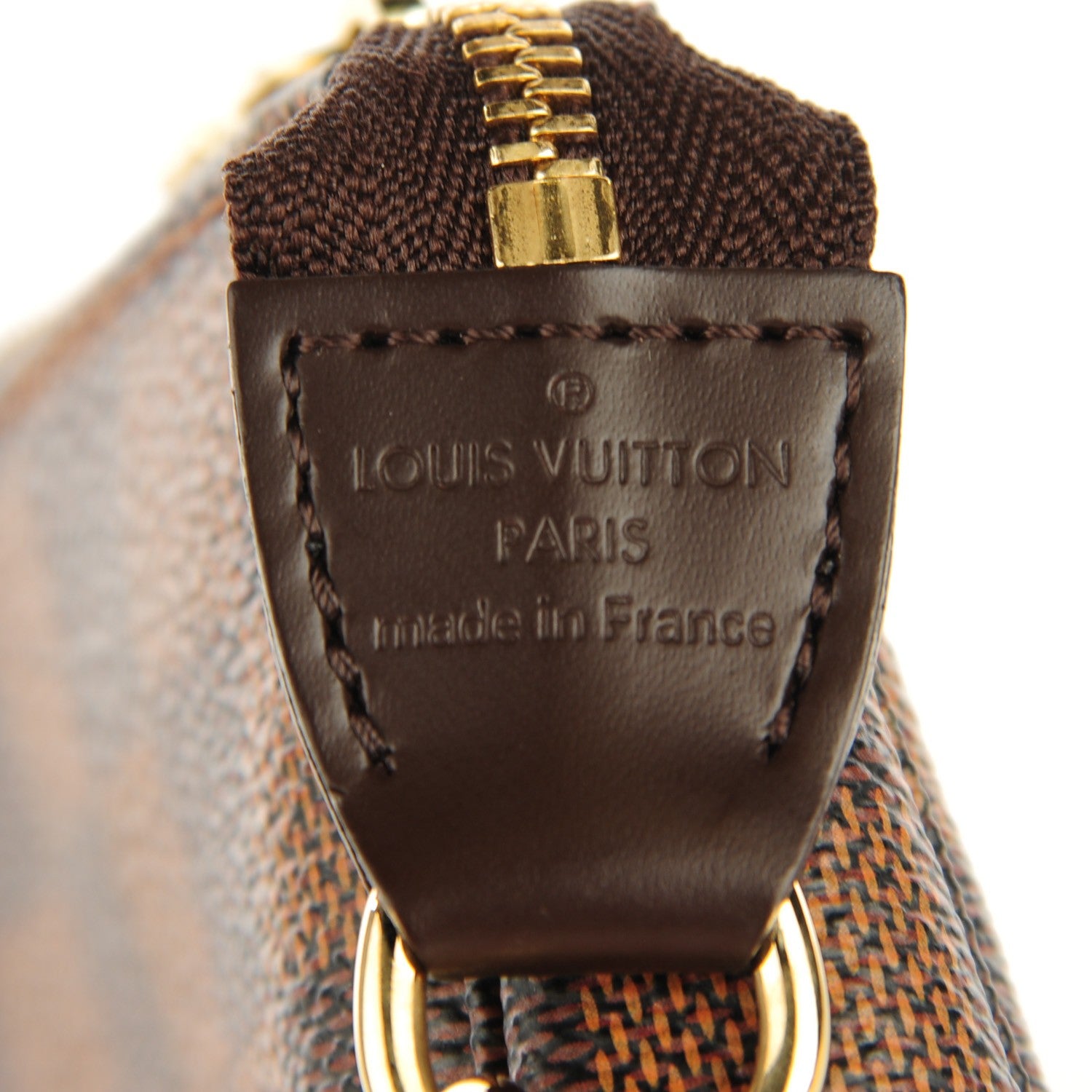 Louis Vuitton Damier Ebene Mini Pochette Accessories 5 of 7
