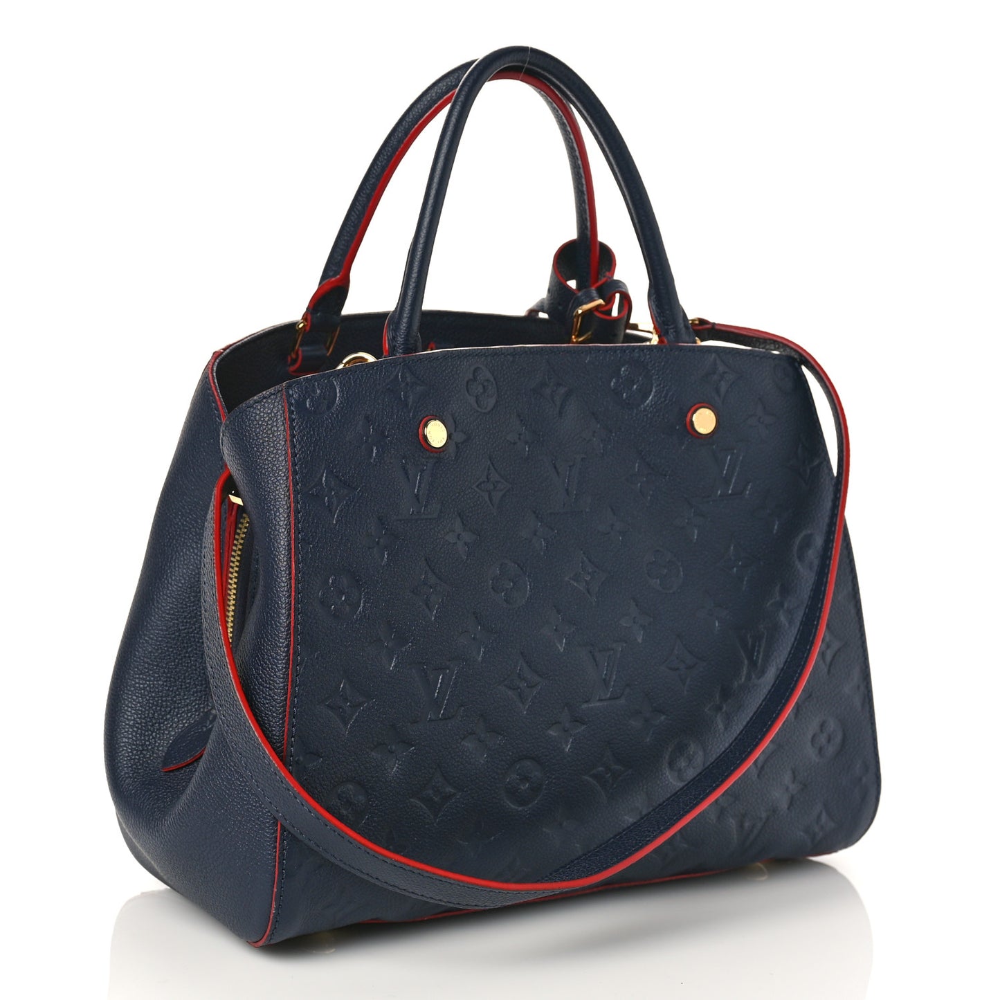 Empreinte Montaigne MM Marine Rouge