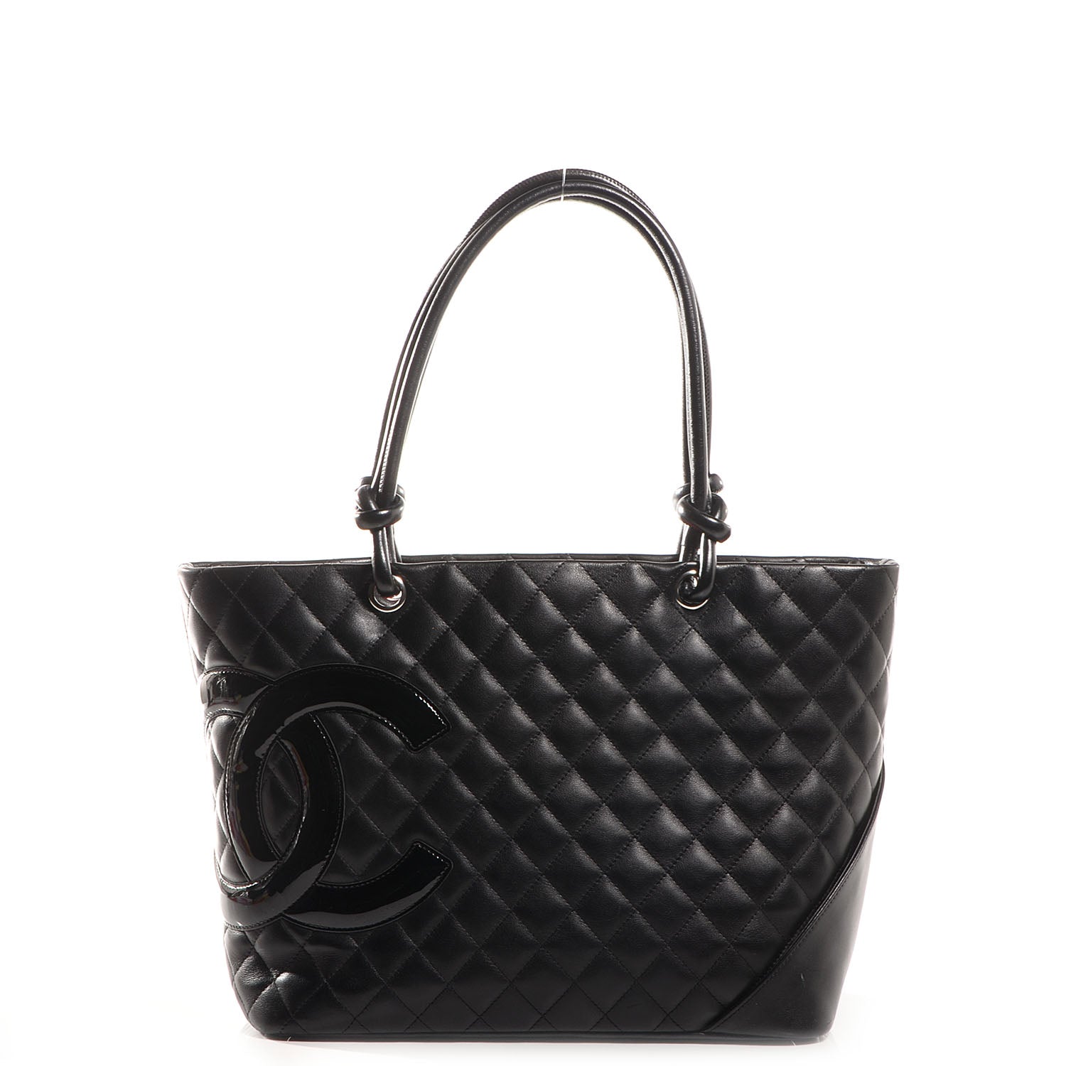 Chanel Calfskin Quilted Large Cambon Tote Black 1 of 7