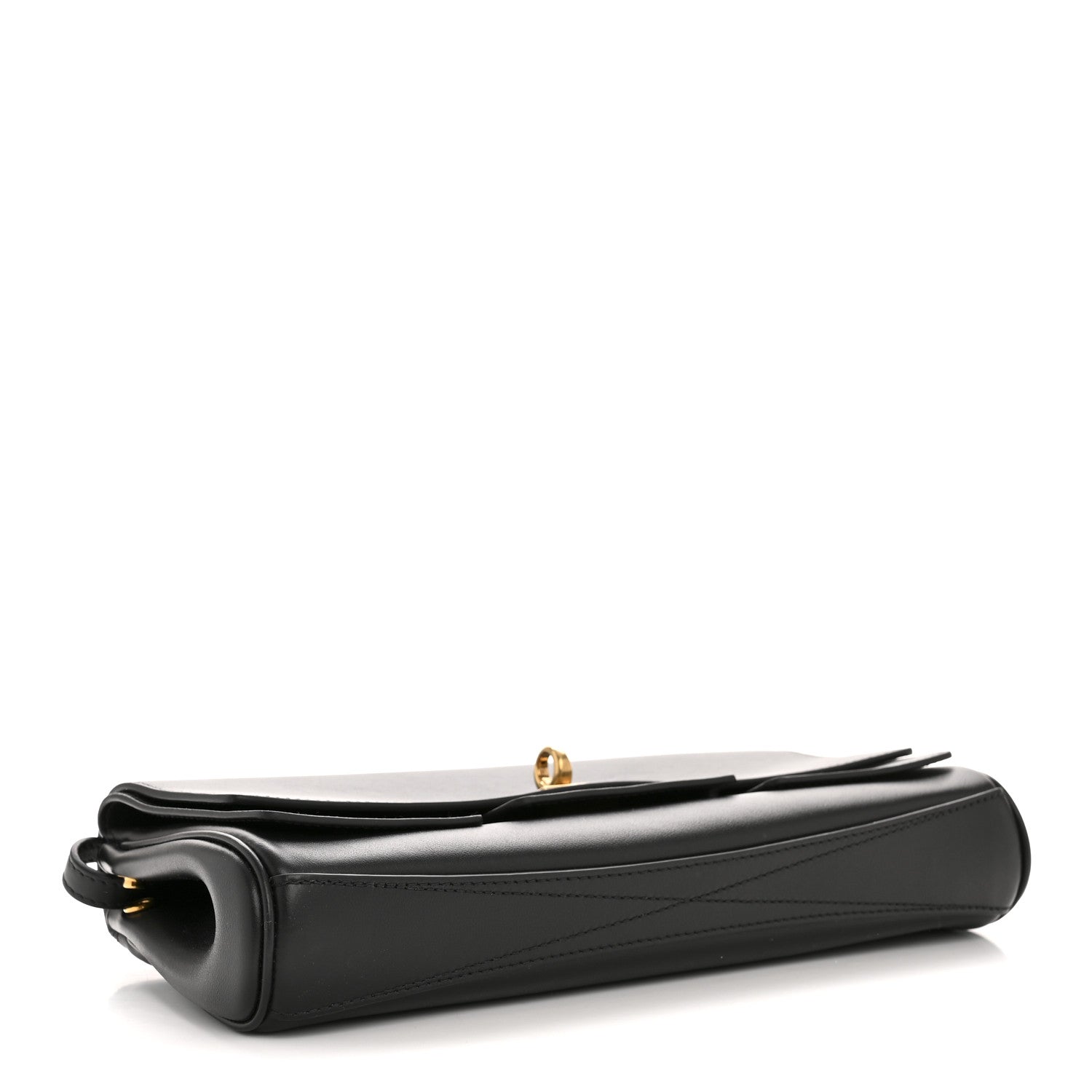 Balenciaga Smooth Calfskin Small Bel Air Clutch On Strap Black Black 4 of 12