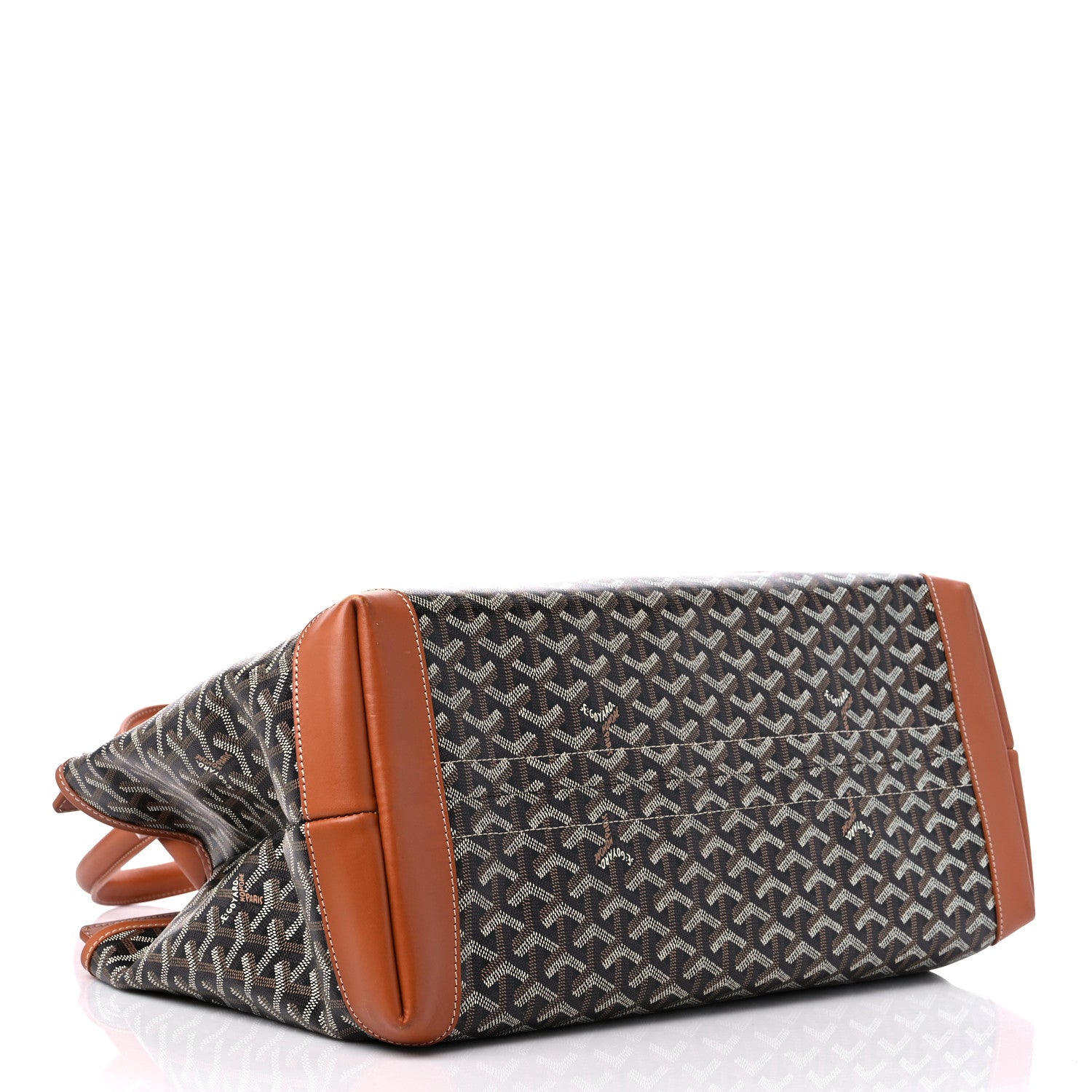 Goyard Goyardine Bellechasse Biaude Tote MM Black Gold 4 of 13