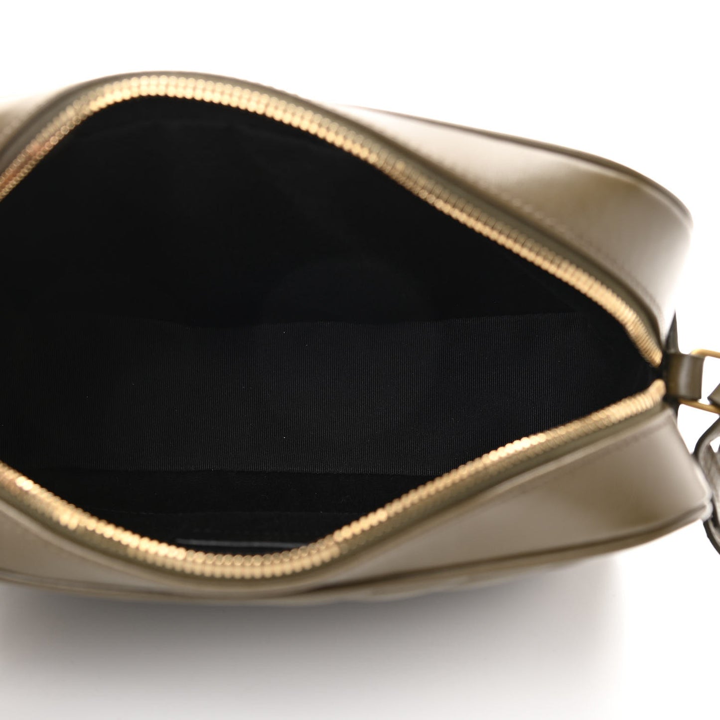 Calfskin Matelasse Monogram Lou Camera Bag Military Olive
