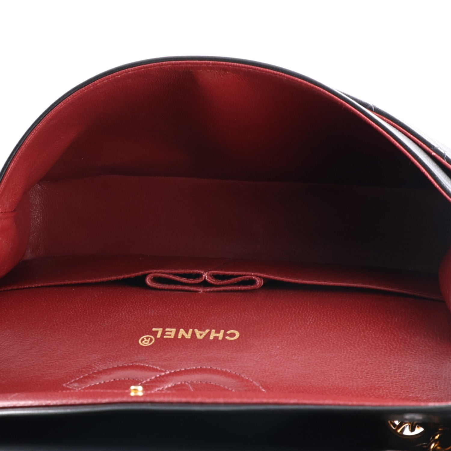 Chanel Lambskin Quilted Medium Double Flap Black 4 of 9