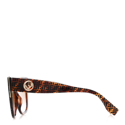 Fendi Acetate F is Fendi FF Sunglasses 0359/S Tortoise Camouflage 3 of 6