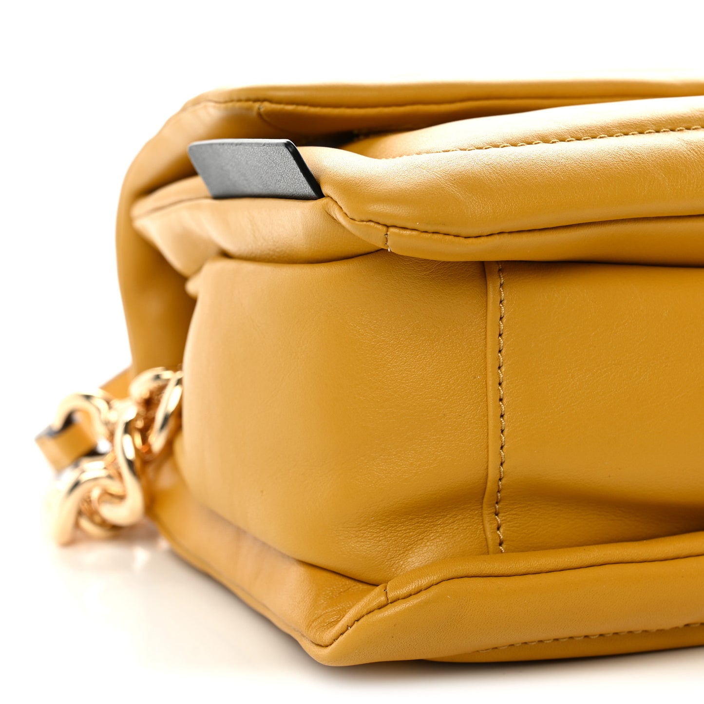 Lambskin The Pillow Bag Golden Spice