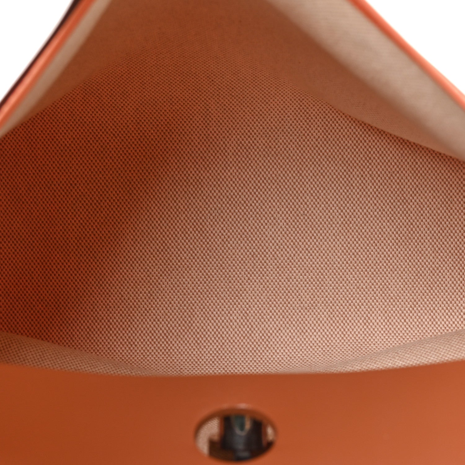Hermes Toile H Berline Vache Hunter Herbag Zip 31 PM Orange Mecano Fauve 6 of 11