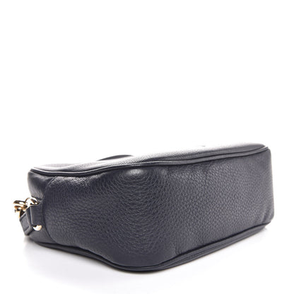 Gucci Pebbled Calfskin Small Soho Disco Bag Blue 4 of 7