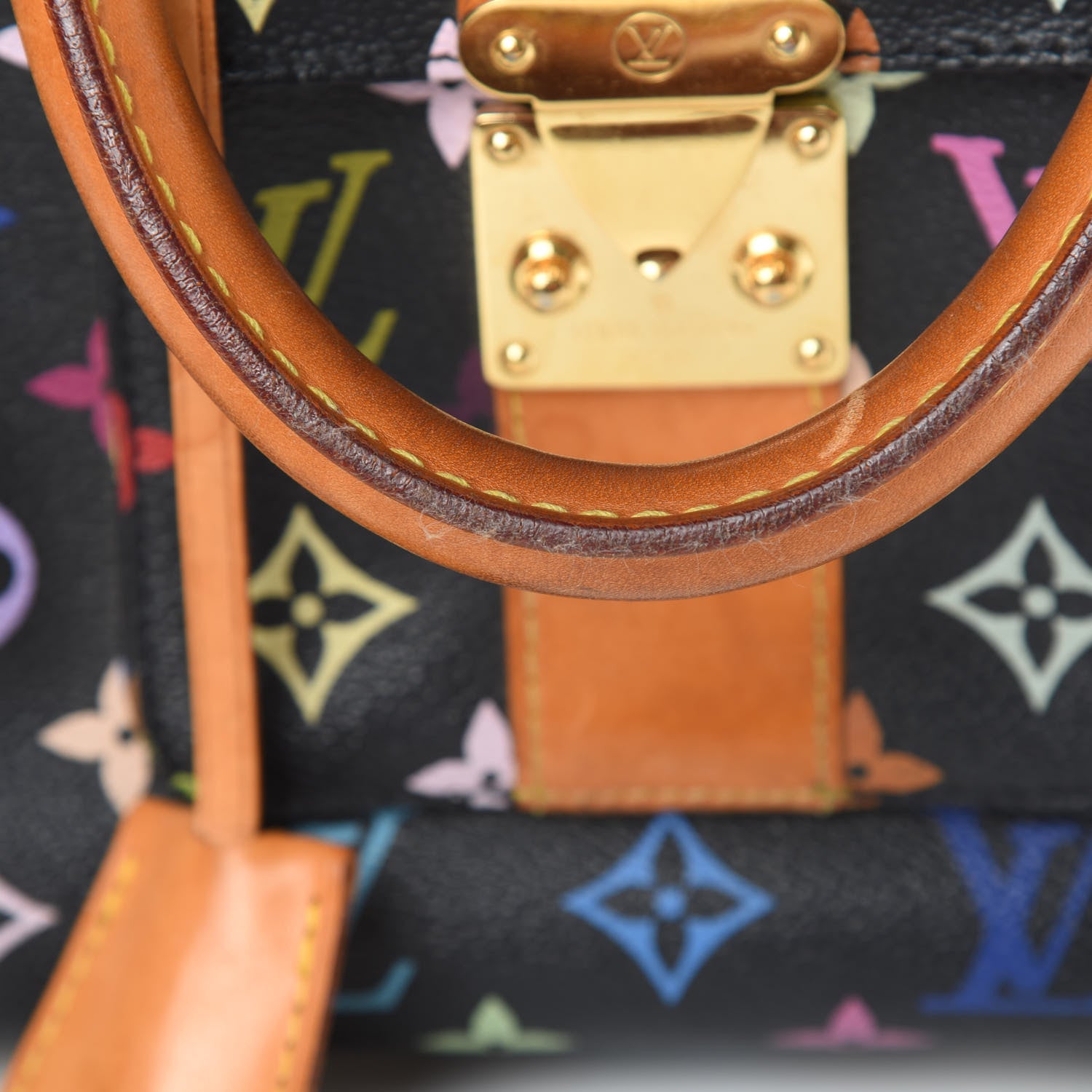 Louis Vuitton Monogram Multicolor Speedy 30 Black 14 of 20