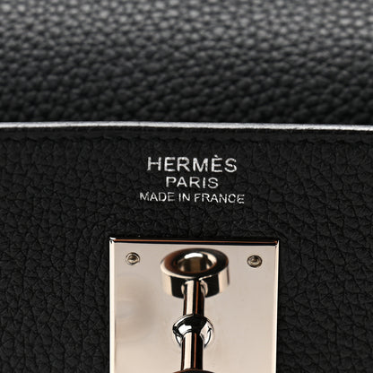Hermes Togo Kelly Retourne 32 Black 6 of 10