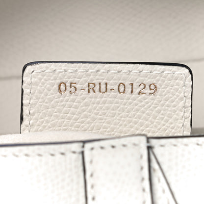Christian Dior Grained Calfskin Saddle Bag White 7 of 12