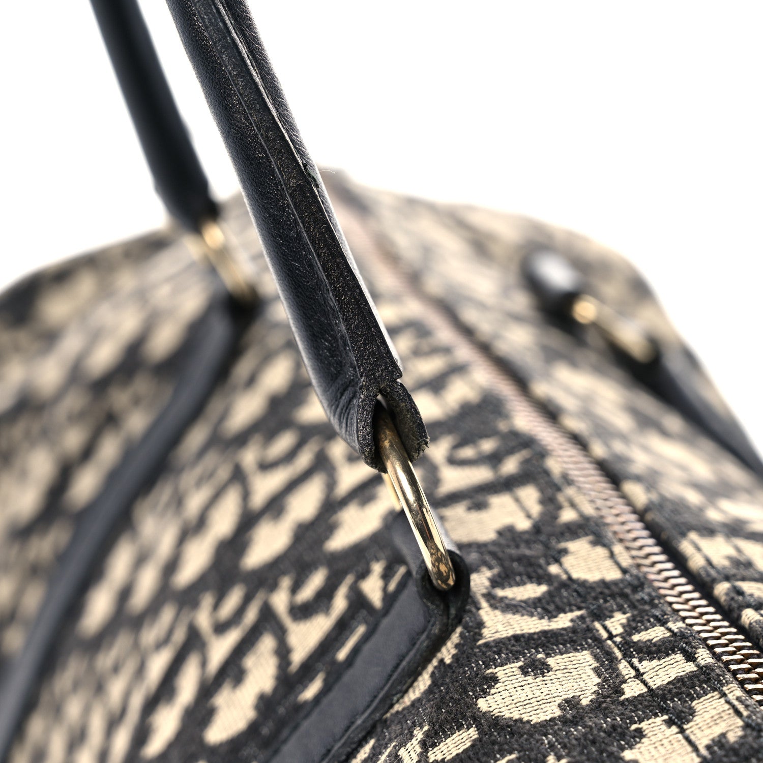 Christian Dior Monogram Duffle Black 12 of 16