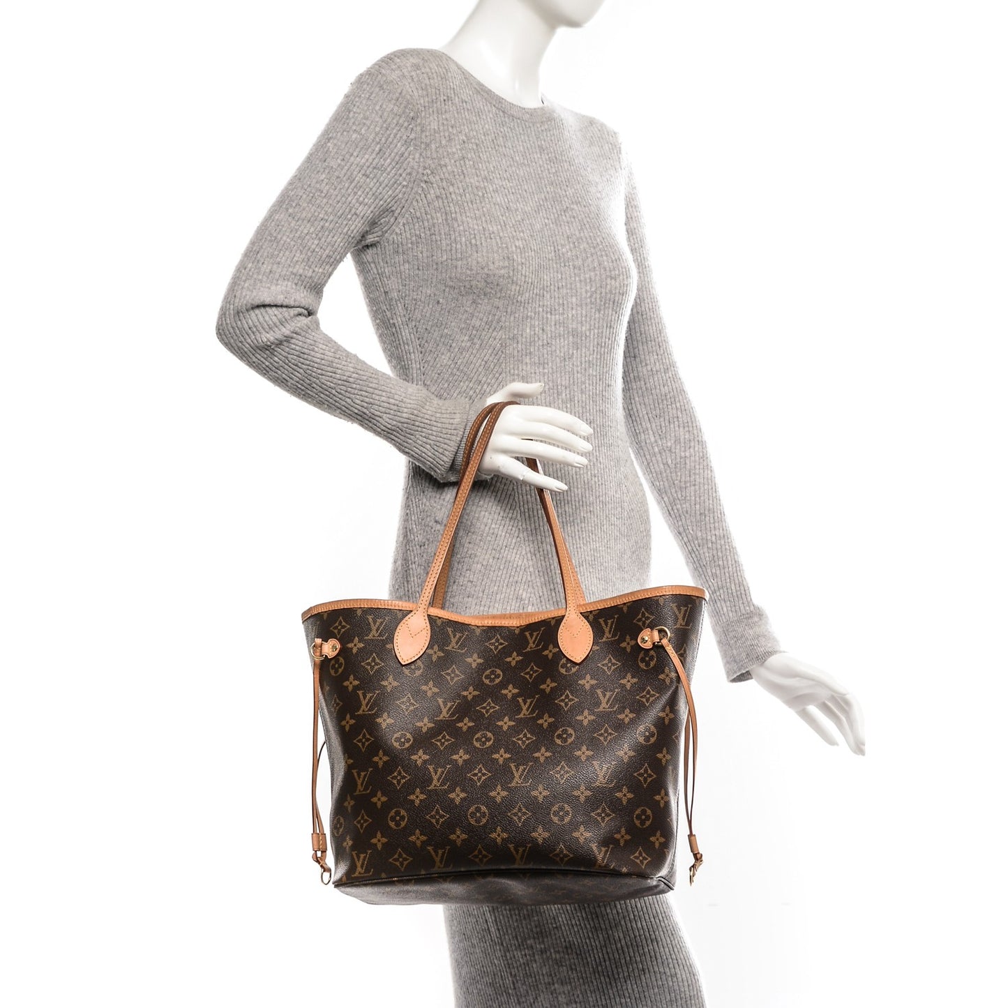 Monogram Neo Neverfull MM Pivoine