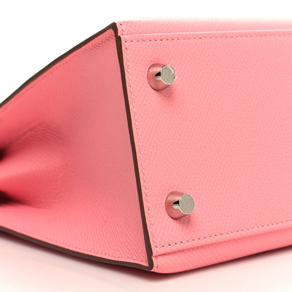 Hermes Epsom Kelly Sellier 25 Rose Confetti 9 of 13