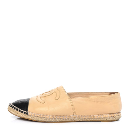 Chanel Lambskin Quilted CC Mules Sandals 39 Brown 9 of 15
