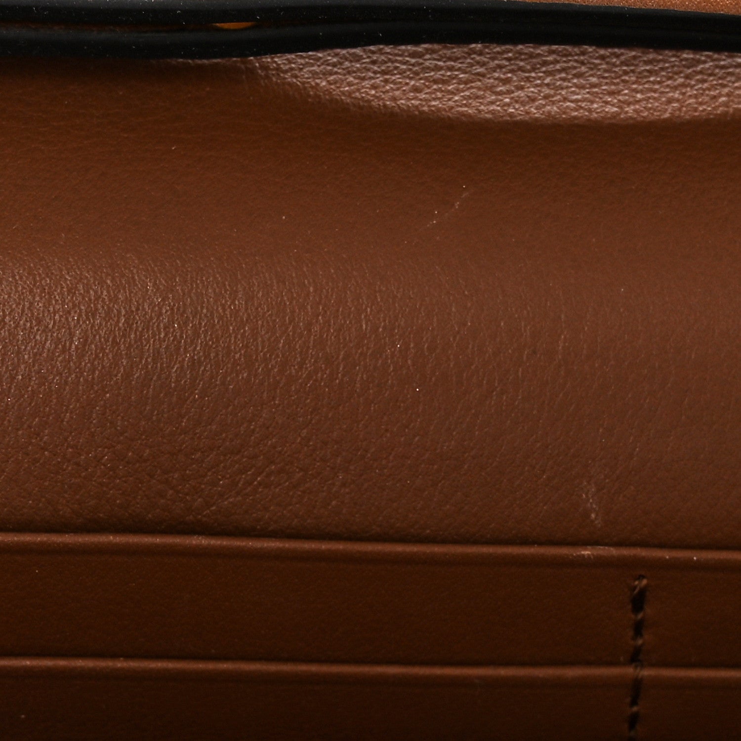 Burberry Calfskin Horseferry Check Henley Wallet On Chain Tan 10 of 13