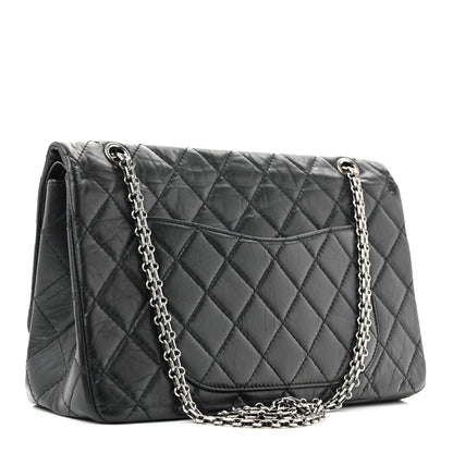 Chanel Aged Calfskin Quilted 2.55 Reissue 227 Flap Black 3 of 11