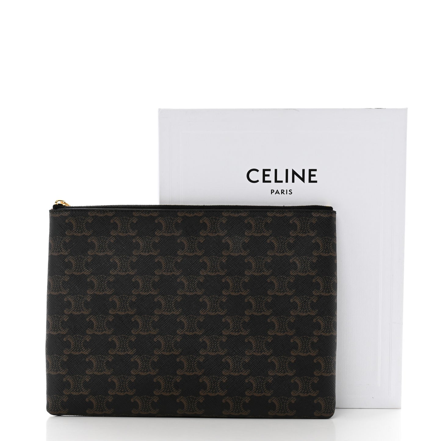 Triomphe Canvas Pouch Black
