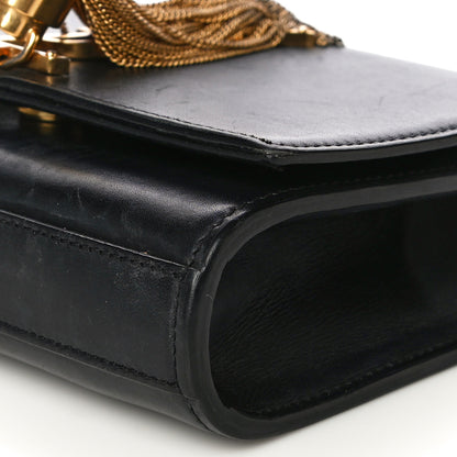 Saint Laurent Calfskin Small Classic Monogram Kate Tassel Satchel Black 9 of 26