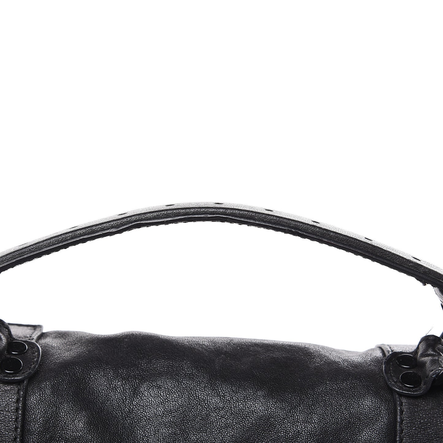 Lambskin PS1 Large Satchel Black