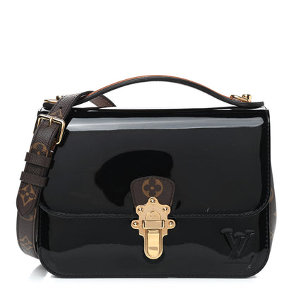 Louis Vuitton Patent Calfskin Monogram Cherrywood BB Black 1 of 8