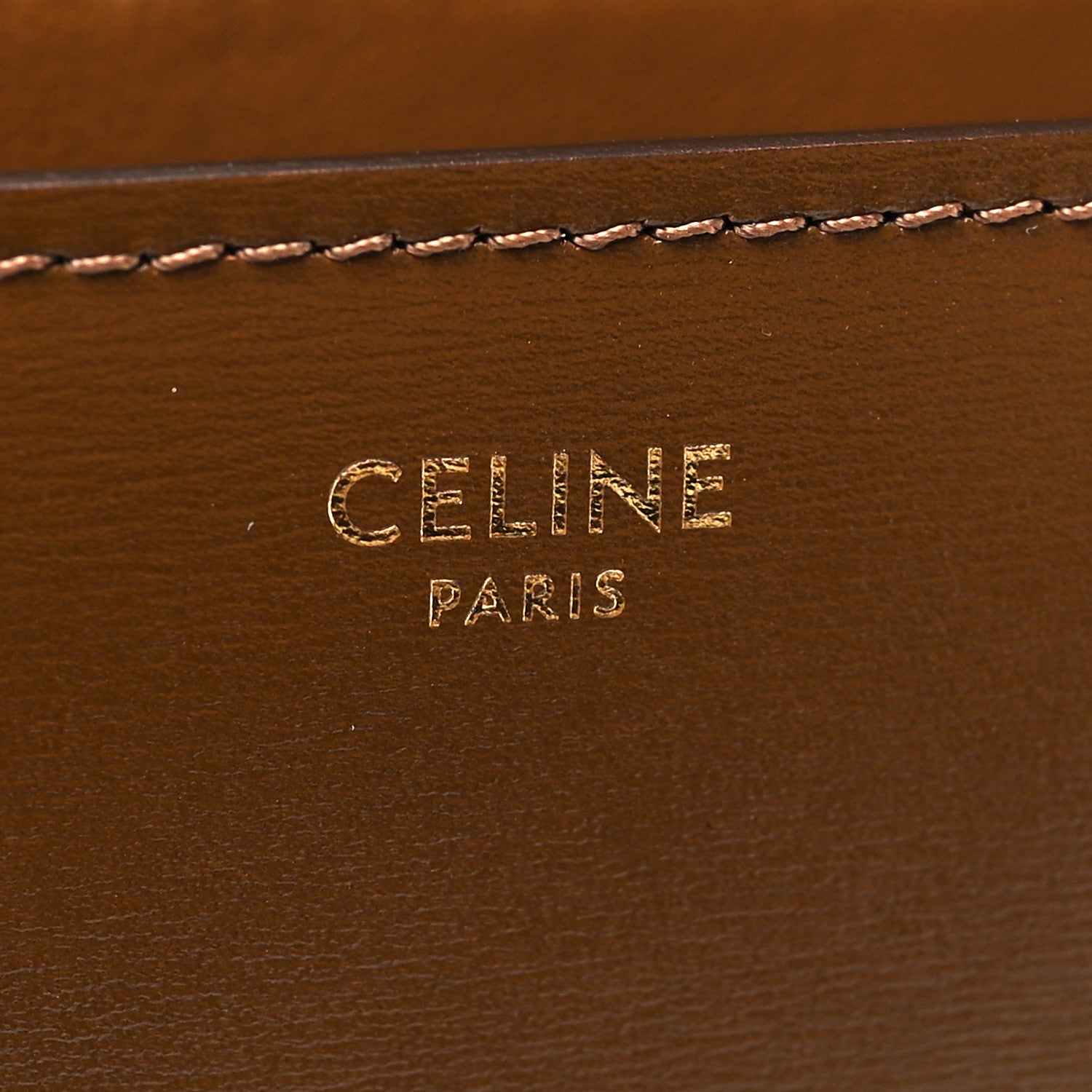 Celine Box Calfskin Medium Classic Box Flap Bag Camel 6 of 11