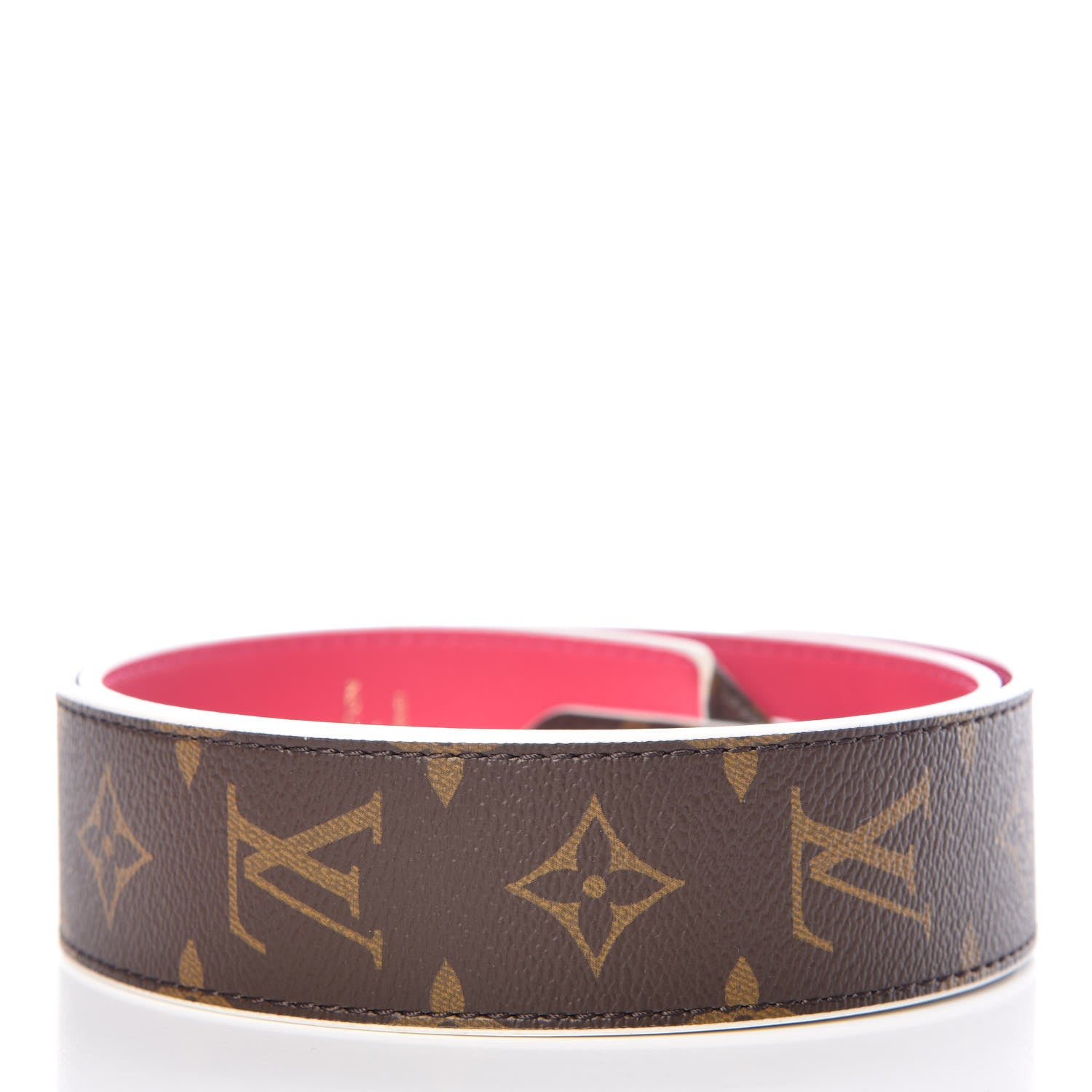 Louis Vuitton Monogram Bandouliere Shoulder Strap Hot Pink 2 of 6