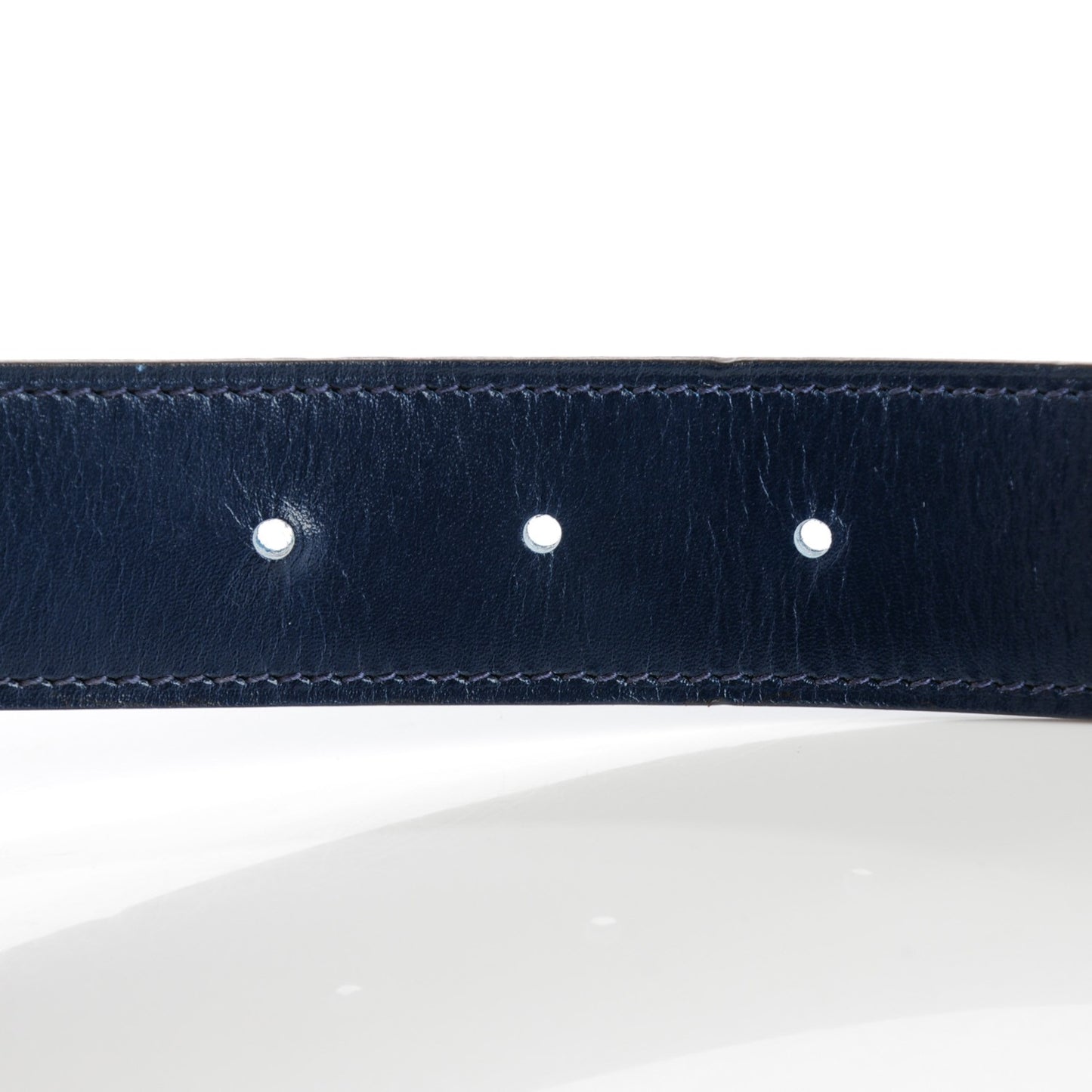 Box Togo 32mm Calandre H Belt 115 Bleu Ocean