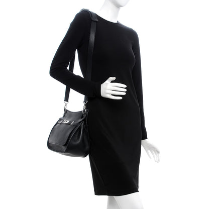 Hermes Taurillon Clemence Jypsiere 28 Black 2 of 9