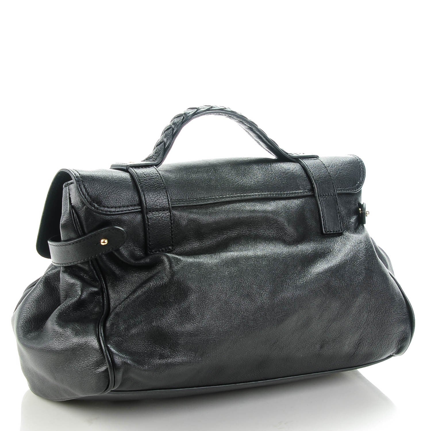 Mulberry Polished Buffalo Medium Alexa Black 3 of 7