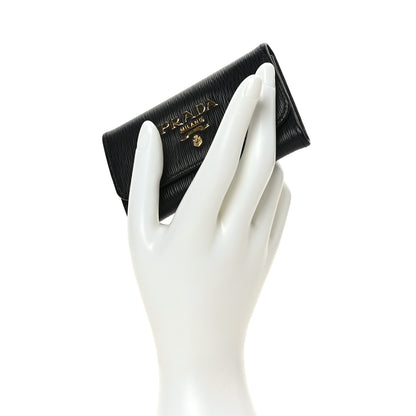 Prada Vitello Move 6 Key Holder Black 2 of 6