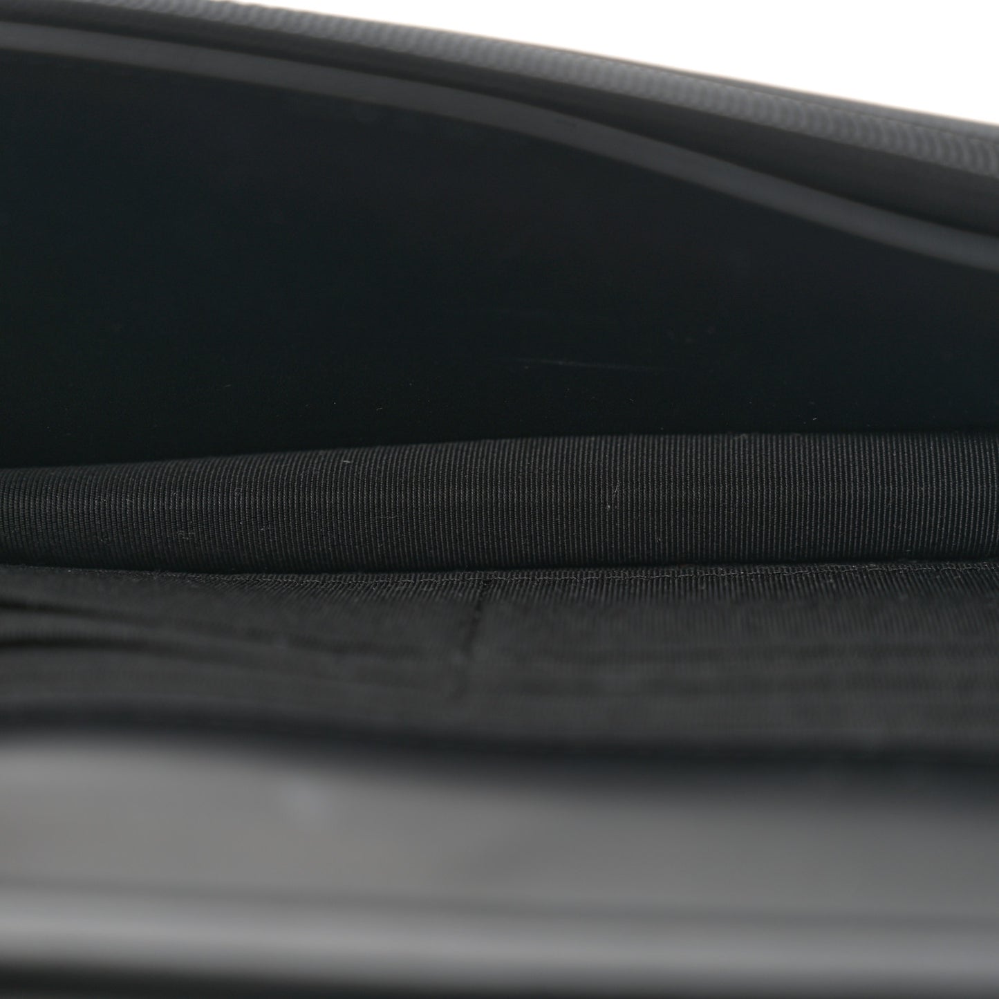 Glazed Aged Calfskin Reissue Wallet On Chain WOC  So Black