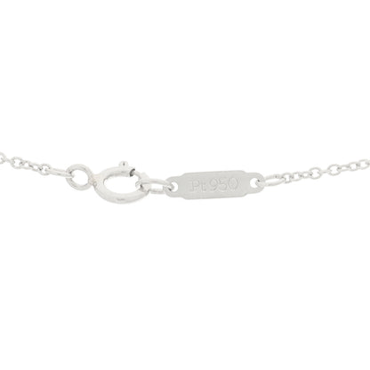 Tiffany Platinum Diamond Mini Cross Pendant Necklace 4 of 5