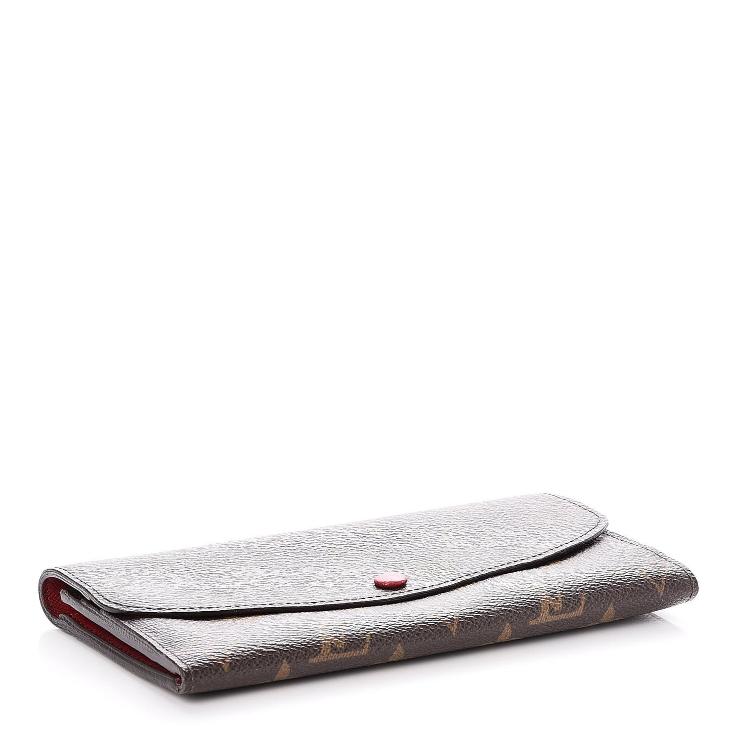 Monogram Emilie Wallet Red