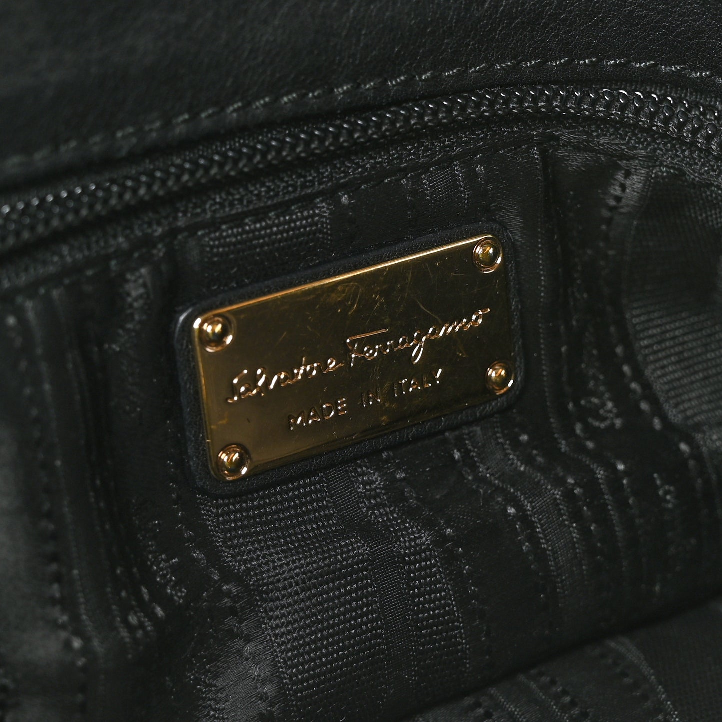 Calfskin Tote Black