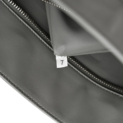 Prada Nappa Antique Small Tote Slate Grey 7 of 10
