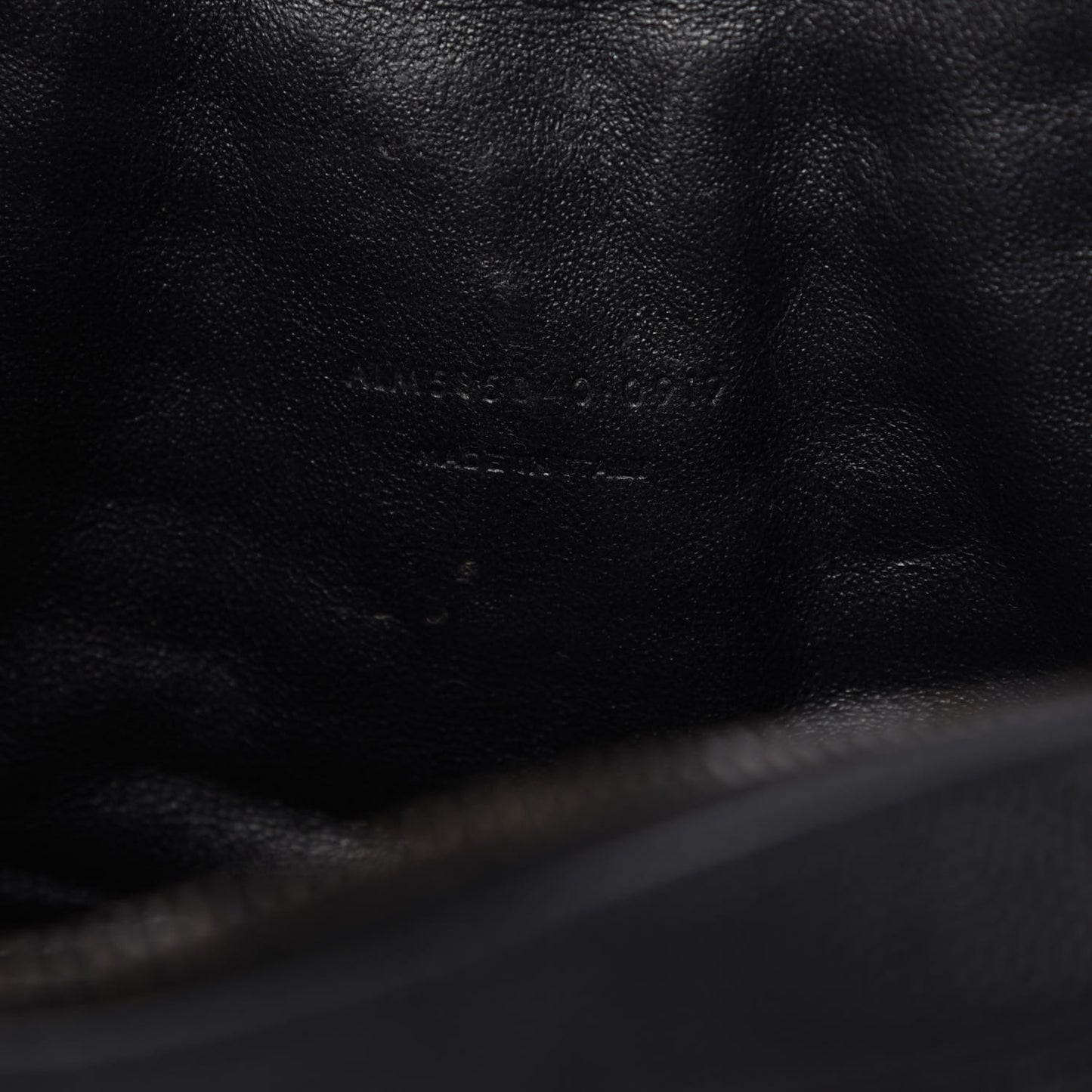 Grain De Poudre Matelasse Monogram Mini Lou Camera Bag Black