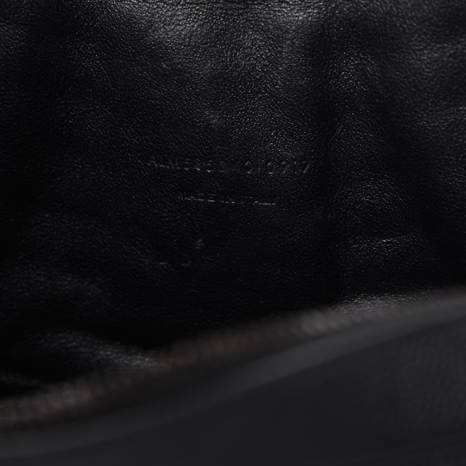 Saint Laurent Grain De Poudre Matelasse Monogram Mini Lou Camera Bag Black 9 of 10