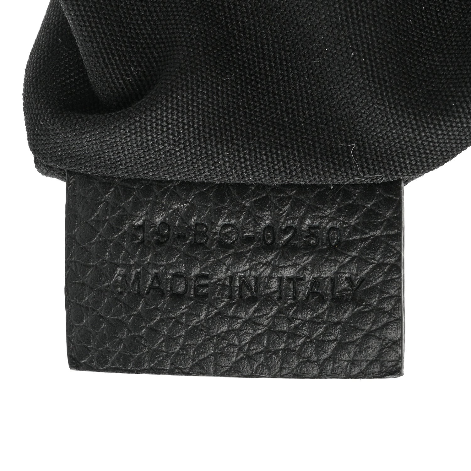 Christian Dior X SHAWN STUSSY Grained Calfskin Saddle Bag Black 6 of 12